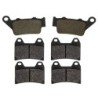 3 Kit plaquettes frein Cf-moto CLX 700  Av G, Av D et Ar 023-141X2 -  - Raven 104-006
