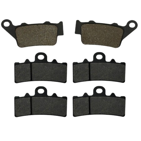 3 Kit plaquettes frein Bmw C 400 GT  Av G, Av D et Ar 023-305X2 -  - Raven 104-007