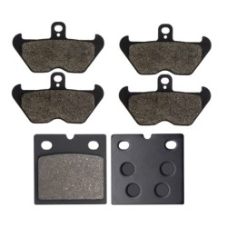 2 Kit plaquettes frein Bmw K 1200 RS  Av G, Av D et Ar 081-117X2 -  - Raven 104-012