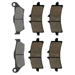 2 Kit plaquettes frein Bmw HP2 1200 Sport  Av G, Av D et Ar 292-258X2 -  - Raven 104-013