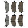 2 Kit plaquettes frein Bmw HP2 1200 Sport  Av G, Av D et Ar 292-258X2 -  - Raven 104-013