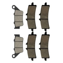 2 Kit plaquettes frein Triumph Street Triple 1200  Av G, Av D et Ar 023-258X2 -  - Raven 104-014