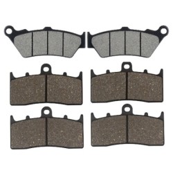 2 Kit plaquettes frein Bmw K 1600 B Bagger  Av G, Av D et Ar 106-194X2 -  - Raven 104-017