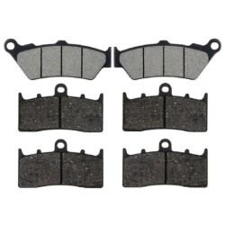 2 Kit plaquettes frein Bmw K 1600 GT Sport  Av G, Av D et Ar 106-318X2 -  - Raven 104-018