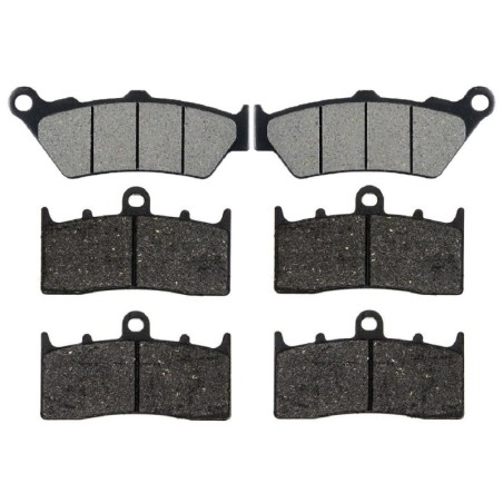 3 Kit plaquettes frein Bmw K 1600 GTL  Av G, Av D et Ar 106-318X2 -  - Raven 104-018