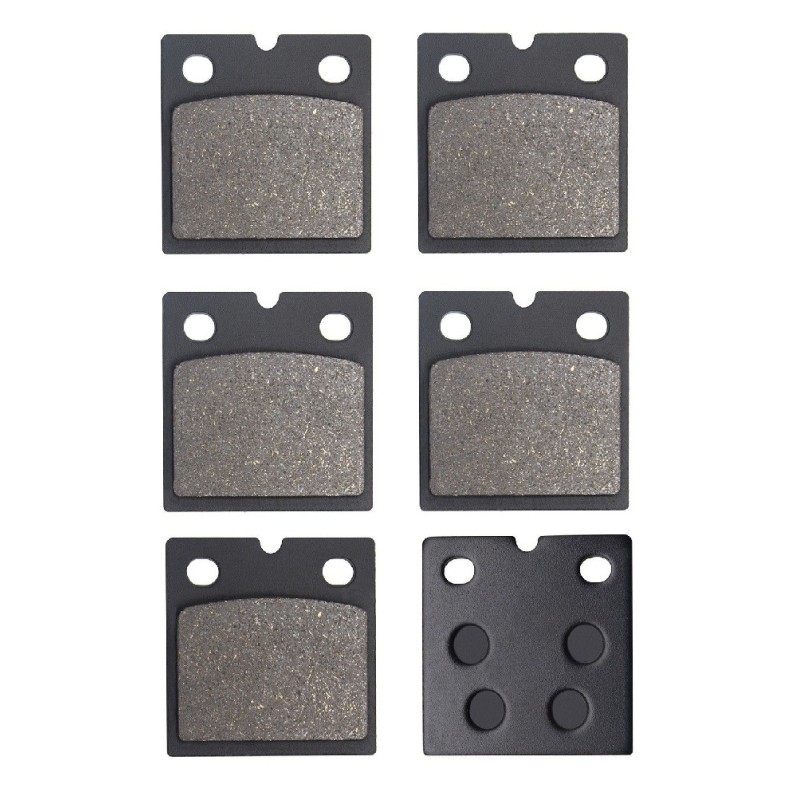 2 Kit plaquettes frein Bmw K 75 RT  Av G, Av D et Ar 081-072X2 -  - Raven 104-019