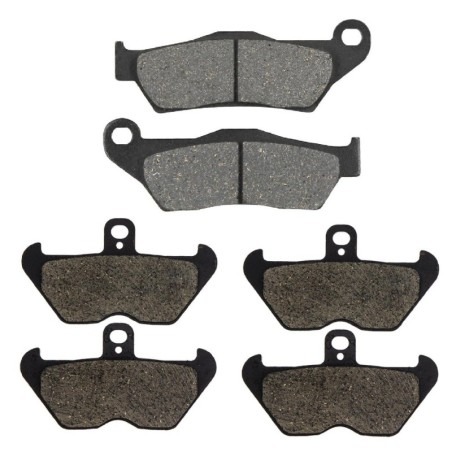3 Kit plaquettes frein Bmw R 1100 GS  Av G, Av D et Ar 292-117X2 -  - Raven 104-023