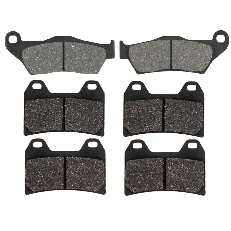 2 Kit plaquettes frein Bmw R Nine T  Av G, Av D et Ar 292-141X2 -  - Raven 104-029