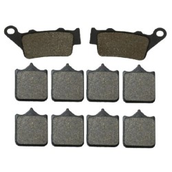 3 Kit plaquettes frein Bmw S 1000 RR  Av G, Av D et Ar 023-304X2 -  - Raven 104-031