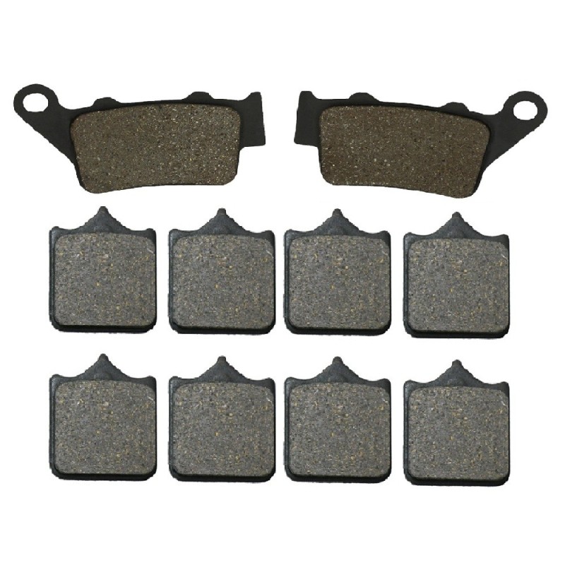 2 Kit plaquettes frein Bmw S 1000 RR  Av G, Av D et Ar 023-304X2 -  - Raven 104-031