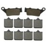 2 Kit plaquettes frein Bmw S 1000 RR  Av G, Av D et Ar 023-304X2 -  - Raven 104-031