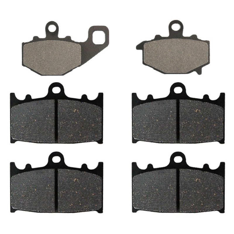 2 Kit plaquettes frein Kawasaki Ninja ZX-9R 900  Av G, Av D et Ar 093-032X2 -  - Raven 104-047