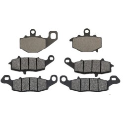 3 Kit plaquettes frein Kawasaki Versys 650  Av G, Av D et Ar 093-104-124 -  - Raven 104-059
