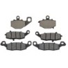2 Kit plaquettes frein Kawasaki Versys 650  Av G, Av D et Ar 093-104-124 -  - Raven 104-059