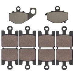 2 Kit plaquettes frein Kawasaki Ninja ZX-6R 636  Av G, Av D et Ar 093-200X2 -  - Raven 104-061