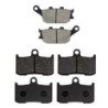 2 Kit plaquettes frein Kawasaki Z800 Série B  Av G, Av D et Ar 021-207X2 -  - Raven 104-064