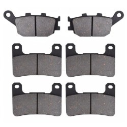 2 Kit plaquettes frein Kawasaki Versys 1000S  Av G, Av D et Ar 021-213X2 -  - Raven 104-066