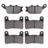 2 Kit plaquettes frein Kawasaki Z1000  Av G, Av D et Ar 021-213X2 -  - Raven 104-066