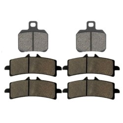 2 Kit plaquettes frein Ducati Superbike 1100  Av G, Av D et Ar 152-258X2 -  - Raven 104-075