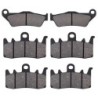 2 Kit plaquettes frein Ducati Multistrada 950  Av G, Av D et Ar 031-328X2 -  - Raven 104-085
