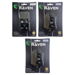 2 Kit plaquettes frein Ducati Monster 800  Av G, Av D et Ar 038-031X2 -  - Raven 104-086