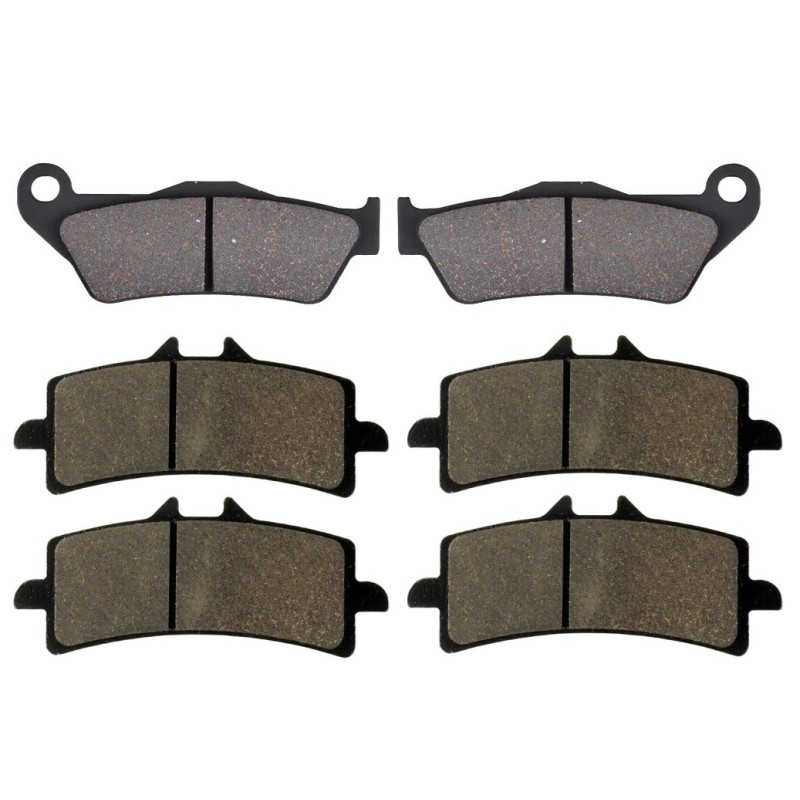 2 Kit plaquettes frein Ducati Multistrada 1260 Toute version Av G, Av D et Ar 031-258X2 -  - Raven 104-087