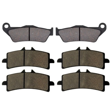 2 Kit plaquettes frein Ducati Multistrada 1260 Toute version Av G, Av D et Ar 031-258X2 -  - Raven 104-087
