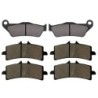 2 Kit plaquettes frein Ducati Multistrada 1260 Toute version Av G, Av D et Ar 031-258X2 -  - Raven 104-087
