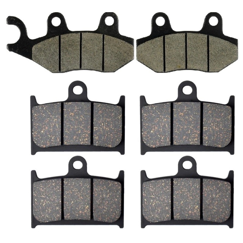 2 Kit plaquettes frein Triumph Sprint 1050  Av G, Av D et Ar 247-017X2 -  - Raven 104-092