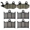 2 Kit plaquettes frein Triumph Sprint 1050  Av G, Av D et Ar 247-017X2 -  - Raven 104-092