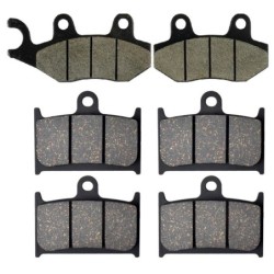 2 Kit plaquettes frein Triumph Sprint 955 ST i Av G, Av D et Ar 247-017X2 -  - Raven 104-092