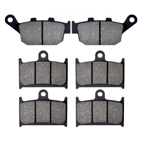 3 Kit plaquettes frein Triumph Daytona 650  Av G, Av D et Ar 020-017X2 -  - Raven 104-093