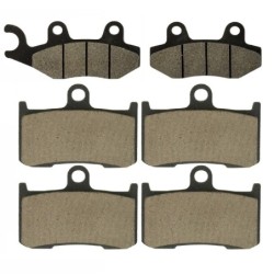 2 Kit plaquettes frein Triumph Speed Triple 1050  Av G, Av D et Ar 247-207X2 -  - Raven 104-099