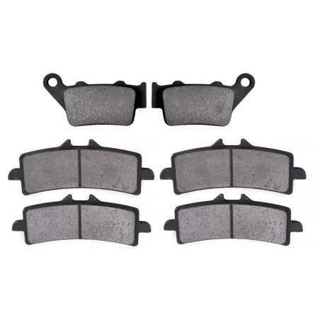 3 Kit plaquettes frein Triumph Tiger 900 GT Low Pro Rally Pro Av G, Av D et Ar 020-258X2 -  - Raven 104-100