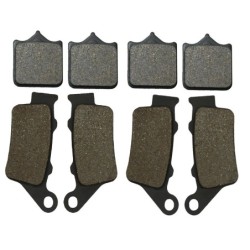 2 Kit plaquettes frein Triumph Daytona 765 Moto 2 Av G, Av D et Ar 304-023X2 -  - Raven 104-109