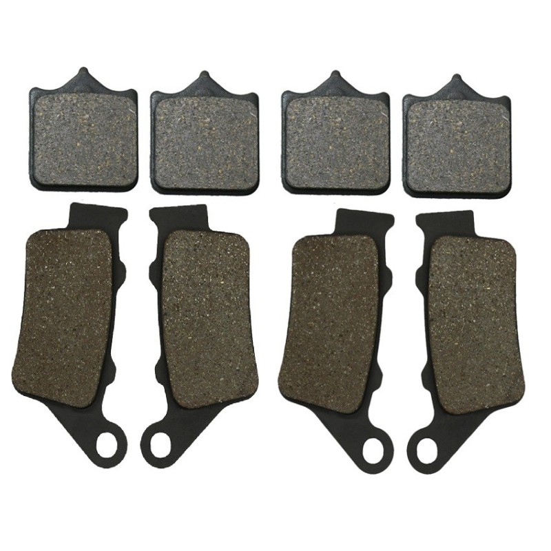 2 Kit plaquettes frein Triumph Daytona 765 Moto 2 Av G, Av D et Ar 304-023X2 -  - Raven 104-109