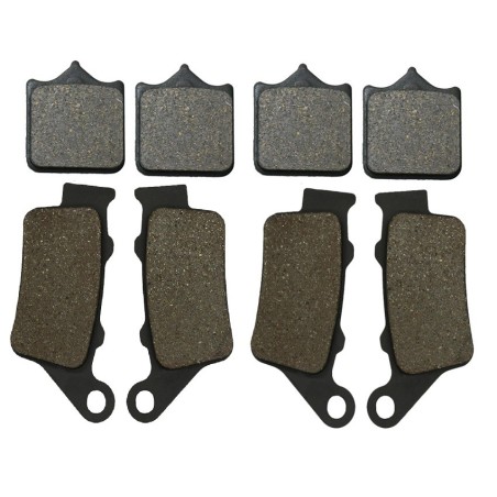 2 Kit plaquettes frein Triumph Daytona 765 Moto 2 Av G, Av D et Ar 304-023X2 -  - Raven 104-109