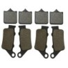 2 Kit plaquettes frein Triumph Daytona 765 Moto 2 Av G, Av D et Ar 304-023X2 -  - Raven 104-109