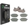 3 Kit plaquettes frein Quadzilla WK 125  Av G, Av D et Ar 011-114X2 - EBC FA86 et FA169 - Raven 104-133
