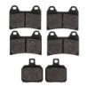 2 Kit plaquettes frein Ducati Multistrada 1200  Av G, Av D et Ar 152-141X2 -  - Raven 104-003