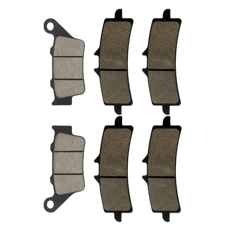 2 Kit plaquettes frein Bmw HP4 1000  Av G, Av D et Ar 023-258X2 -  - Raven 104-014