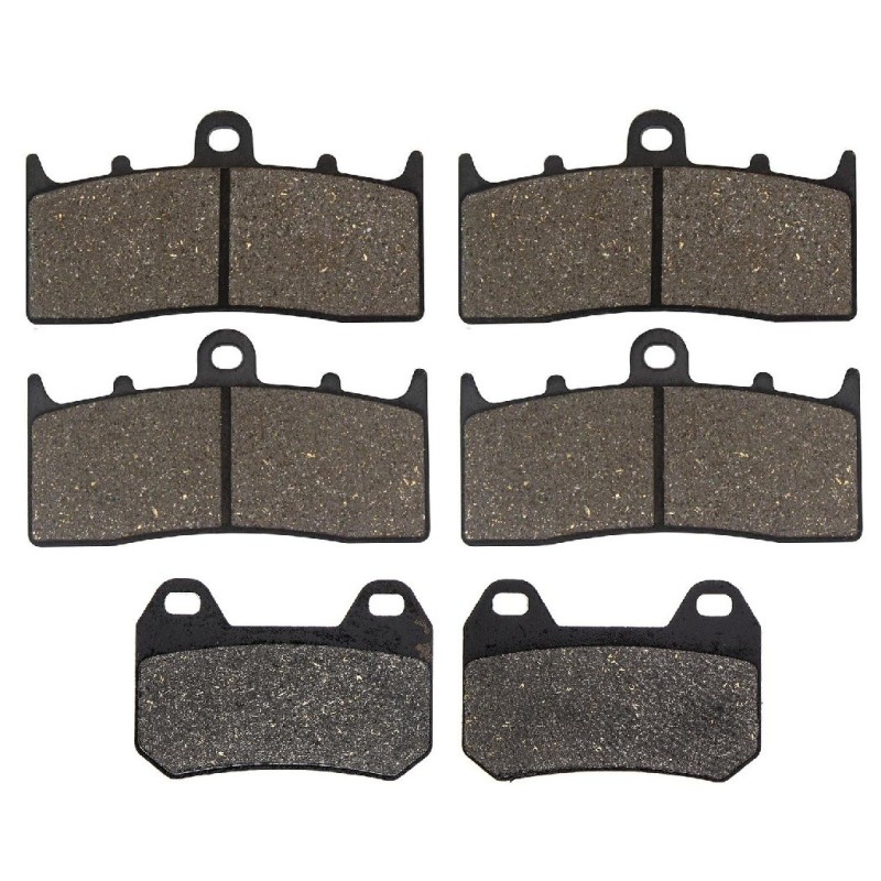 3 Kit plaquettes frein Bmw R 1200 CL  Av G, Av D et Ar 195-194X2 -  - Raven 104-015