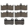3 Kit plaquettes frein Bmw R 1200 CL  Av G, Av D et Ar 195-194X2 -  - Raven 104-015