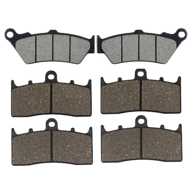 2 Kit plaquettes frein Bmw K 1600 GTL Exclusive  Av G, Av D et Ar 106-194X2 -  - Raven 104-017
