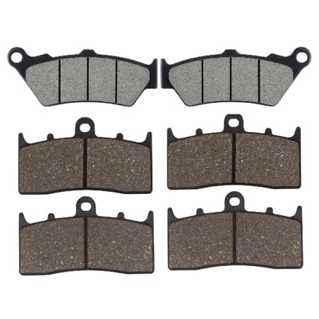2 Kit plaquettes frein Bmw K 1600 GTL Exclusive  Av G, Av D et Ar 106-194X2 -  - Raven 104-017