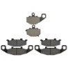 2 Kit plaquettes frein Kawasaki Zephyr 550  Av G, Av D et Ar 093-013X2 -  - Raven 104-039