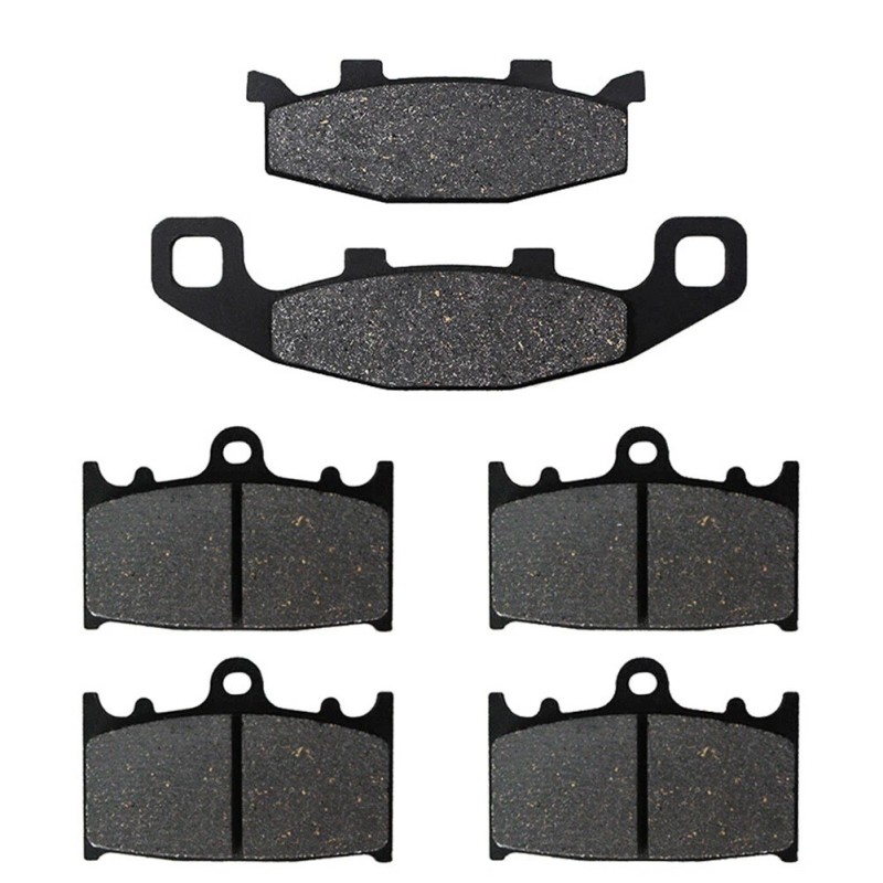 2 Kit plaquettes frein Kawasaki Ninja ZX-6 600  Av G, Av D et Ar 013-032X2 -  - Raven 104-043