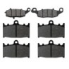 2 Kit plaquettes frein Kawasaki Vulcan 1700 Classic  Av G, Av D et Ar 124-032X2 -  - Raven 104-048