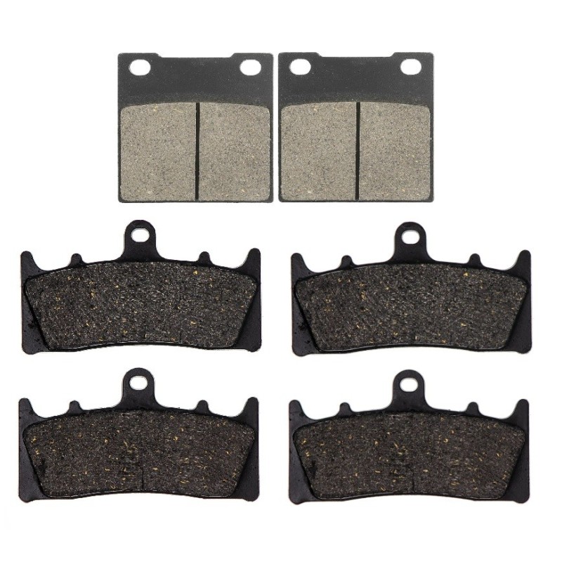 2 Kit plaquettes frein Kawasaki Ninja ZX-7R 750  Av G, Av D et Ar 016-039X2 -  - Raven 104-050