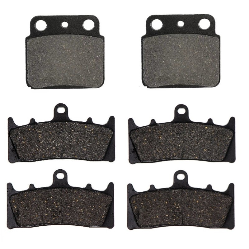 2 Kit plaquettes frein Kawasaki Ninja ZX-9R 900  Av G, Av D et Ar 093-039X2 -  - Raven 104-051
